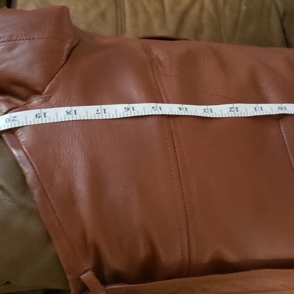 Wilson Caramel size 16 trench coat Vintage - Picture 7 of 7